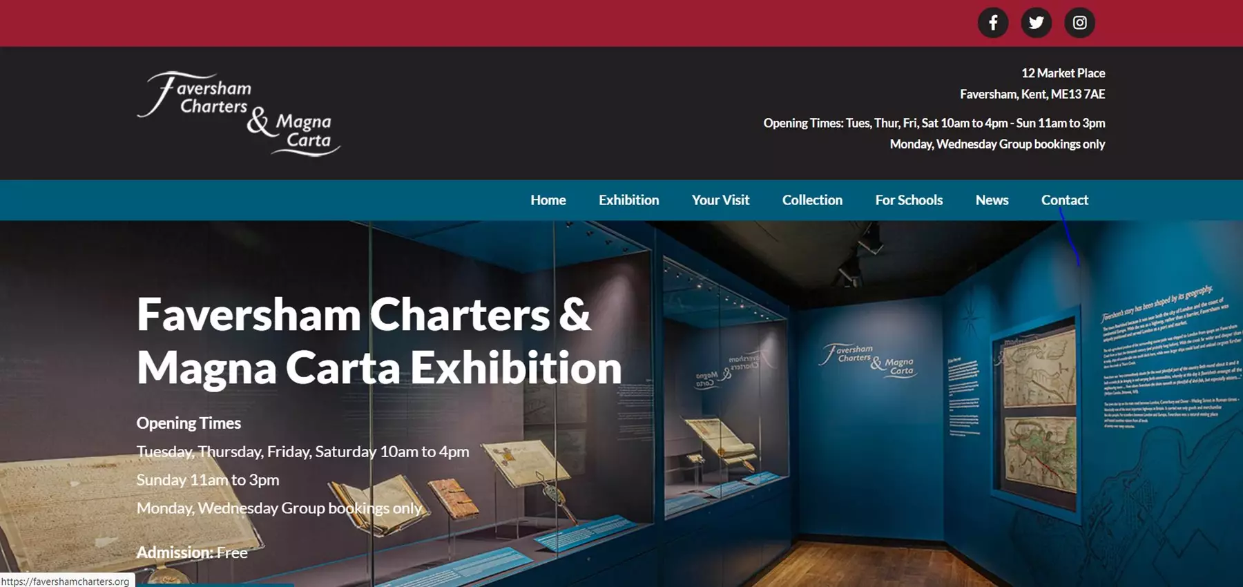 Faversham Charter Website